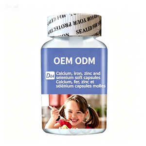 Capsule Morbide OEM ODM per Bambini Contenenti Calcio, Ferro, Zinco e Selenio - Product Image 1