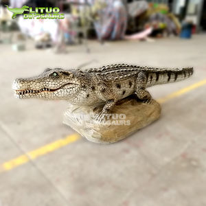 Parc aquatique D'attractions Animatronic <span class=keywords><strong>De</strong></span> Pulvérisation D'<span class=keywords><strong>eau</strong></span> Crocodile Modèle - Product Image 2