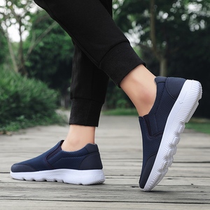 HO, venta al por mayor, zapatos para caminar informales antideslizantes para hombres, parte superior de punto de estilo alto con punta nueva para los ancianos para invierno y primavera - Product Image 6