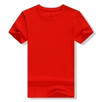 Camiseta Unisex Lisa de Algodón 100% Barata, Estilo Casual, con Logotipo Personalizado, al por Mayor