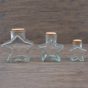 Botella <span class=keywords><strong>de</strong></span> vidrio <span class=keywords><strong>de</strong></span> mermelada <span class=keywords><strong>de</strong></span> pudín <span class=keywords><strong>de</strong></span> regalo <span class=keywords><strong>de</strong></span> boda <span class=keywords><strong>de</strong></span> Navidad con forma <span class=keywords><strong>de</strong></span> estrella decorativa <span class=keywords><strong>de</strong></span> alta calidad con corcho - Product Image 4