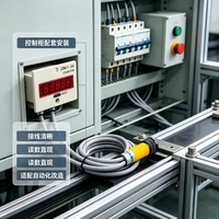 Compteur de ligne d'assemblage TAIHE avec affichage numérique à 6 chiffres, bande de comptage à induction infrarouge photoélectrique électronique