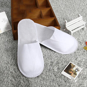 Zapatillas de <span class=keywords><strong>hotel</strong></span> blancas antideslizantes antideslizantes para habitaciones de <span class=keywords><strong>hotel</strong></span> al por mayor para hoteles y centros turís - Product Image 2