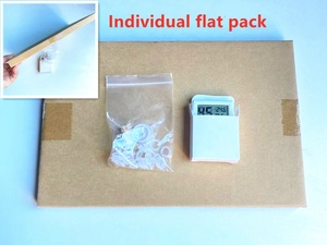 Terrario Acrílico para Reptiles, Caracoles, Arañas, Jaula para Hábitats, Mini Terrario para Invertebrados, Caja de Exhibición para Insectos, Termohigrómetro - Product Image 2