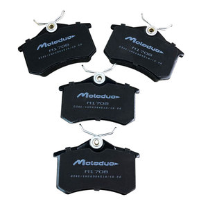 Plaquettes de frein arrière M1708 D1112 D340 5Q0698451D 1E0698451A pour Audi A1 A3 A4 A6 VW Peugeot Fiat Ford Opel Renault <span class=keywords><strong>Seat</strong></span> Skoda - Product Image 3