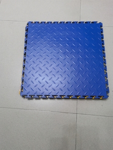Gym Floor PVC Interlocking Tiles High Density Shock Absorbent Ideal for Fitness Centers Home Workout Areas - Product Image 2