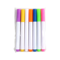 Marqueurs effaçables à la craie liquide, mini surligneurs colorés pour enfants, dessin graffiti, marqueurs pour tableau lumineux LED acrylique