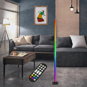 Luz Ambiental Inteligente RGB Negra Moderna para Configuración de Juegos con Control Remoto por Aplicación, LED Modular para Decoración de Sala de Estar y E-sports - Product Image 3