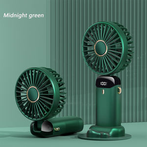 N15 Handheld Fan <b>Usb</b> <b>Mini</b> Portable Rechargeable Small Fan Digital Display Folding Aromatherapy Small Electric - Product Image 6