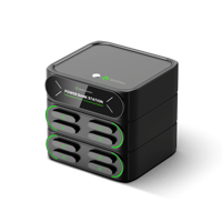 8 Slots Stackable Universal Power Bank Docking Station Button Battery Power Station with Mobile Phone Charging <strong>Vending</strong> <strong>Machine</strong>