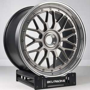 Ruedas Bku de 2 piezas forjadas para <span class=keywords><strong>Porsche</strong></span> <span class=keywords><strong>911</strong></span> 997 991 992 GT3 RS <span class=keywords><strong>GTS</strong></span> 18 19 20 21 pulgadas llantas Center Lock Racing aleación 5x130 ruedas - Product Image 1