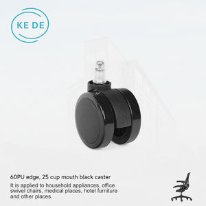 Alta Qualidade PU Cadeira Giratória Acessórios Universal Office Chair Caster Wheels Factory Price Replacement Part - Product Image 2