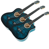 Harga grosir: Meibeite 3932, Panel cemara hilang klakson, pola harimau gitar klasik