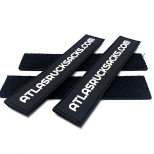 Custom Pvc Patch Hook and Loop Embossed <b>Badge</b> - Product Image 3