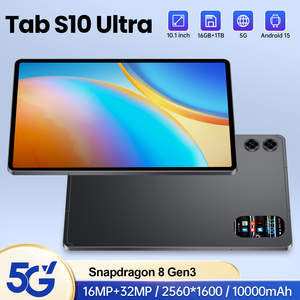 Nueva Tablet Tab S10 Ultra de 10.1 Pulgadas con Pantalla 2.5K de Relación de Aspecto del 91%, 10 Núcleos, Android 15, <span class=keywords><strong>para</strong></span> Educación y Niños, 5G+GPS, 16GB+1TB de Almacenamiento - Product Image 6