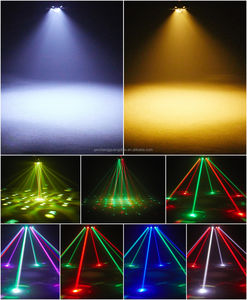 Luz LED/Láser RGBW Profesional de 150W con Ocho Brazos para Patrones Estroboscópicos, Bola Mágica, DJ, Discoteca, Escenario - Product Image 6