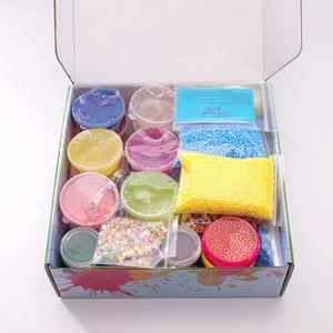 Hot Sale Children Slime Making Kit DIY Toys Glitter Tools Foam Ball Slime Accessories Kit - Product Image 1