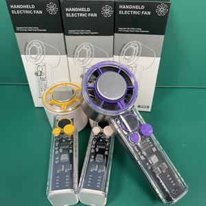 Ventilador de Mano Portátil Recargable con Tecnología de Refrigeración, Compresa de Hielo Ajustable, Enfriamiento Rápido, Precio al por Mayor - Product Image 6