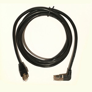 Cable de Datos RJ45 en Ángulo Recto de 1M, Revestimiento de PVC, Cable de Red para Computadora, Conductor de Cobre Puro, Sin Blindaje - Product Image 4