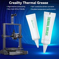 Pâte thermique à haute conductivité thermique Creality pour imprimantes 3D, non conductrice, non corrosive, excellente performance thermique