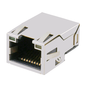 Connettore <span class=keywords><strong>Ethernet</strong></span> RJ45 a Porta Singola 100 Base-T SMD SMT HR961160C - Product Image 5