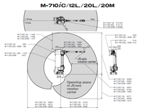 Cellule de soudage robotisée Fanuc M-710IC/20L 20kg 3110mm R-30ib Plus avec contrôleur et positionneur rotatif