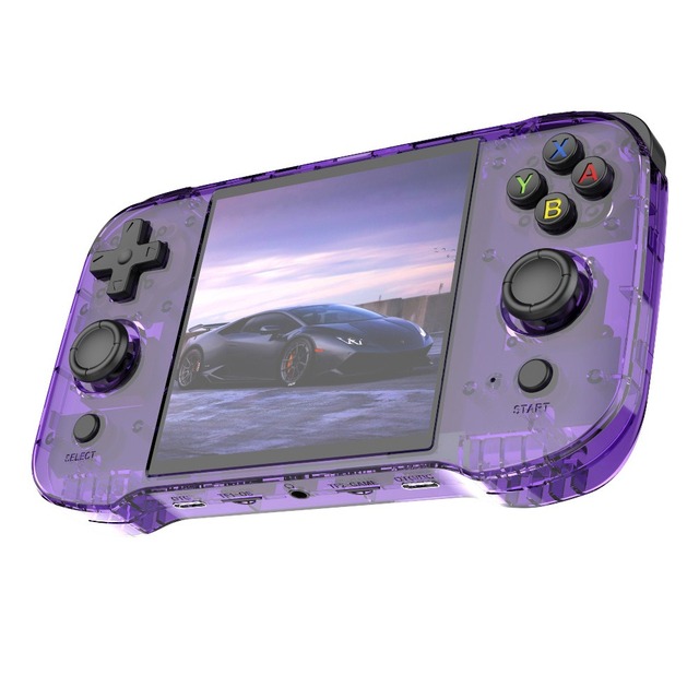 New Design Joystick R46S Handheld Gaming Player 4 Inch HD Color Screen 64GB/128G 10000+ Games Classic Retro Video Consoles