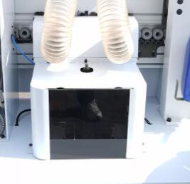 Dernier modèle E-70JDSR de machine à chants automatique à double réservoir de colle avec pré-fraisage, prix en Inde - Product Image 3