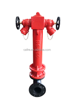 Hydrant extérieur BS750 DN100 1,6 MPa à baril humide pour la sécurité incendie municipale