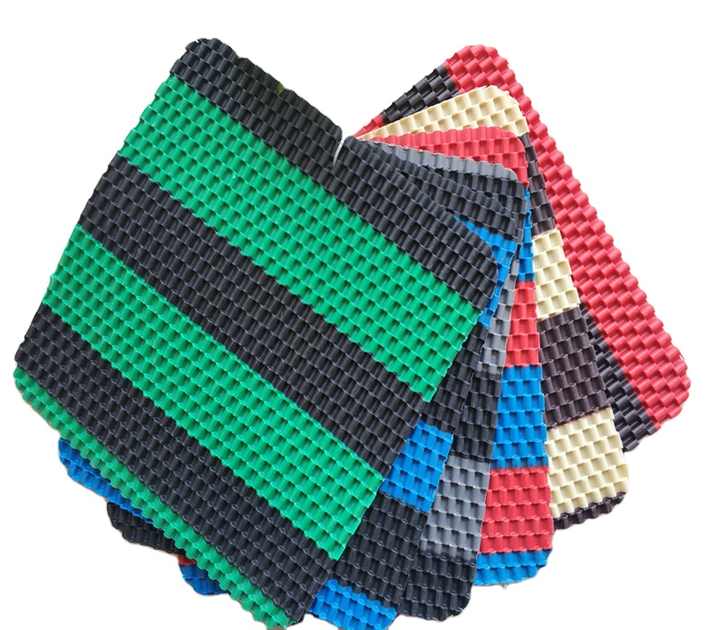 PVC Lock Mat Outdoor Carpet Anti-slip PVC Chain Car Mats Bathroom Floor ...