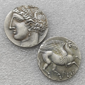 36 pièces de pièces de monnaie commémoratives de style antique de la Grèce antique, différentes - Product Image 1