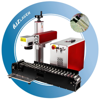 2025 PE HDPE PPR pipa PVC Printer kabel 20w 30w 50w serat Co2 UV Online Laser terbang mesin penanda ukiran harga