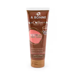 Coffee Spa Milk Creamy Salt Body Scrub