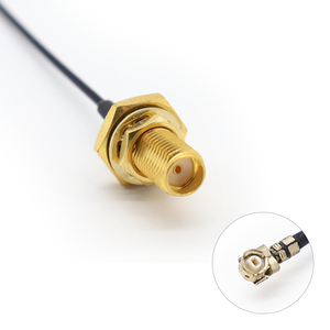 Cavo Coassiale RF Personalizzato SMA a IP-EX <span class=keywords><strong>U</strong></span>.FL MHF4 RG178 RG316 OD 1.13mm 0.81mm per Antenna WiFi - Product Image 5