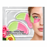 Masque Hydrogel Contour des Yeux Anti-Rides et Éclaircissant à la Squalane Hydratante – Personnalisation en Petites Séries avec Votre Logo
