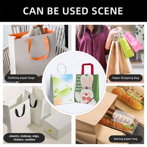 Üretici özel şık baskılı <span class=keywords><strong>Logo</strong></span> desen doku kağıt ambalajlar ve promosyonlar - Product Image 5