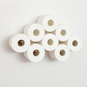 Porte-rouleaux de <span class=keywords><strong>papier</strong></span> Cloud pour 4 à 13 rouleaux, décoration en bois mignonne et peu encombrante pour salle de bain, cuisine, bar - Product Image 1
