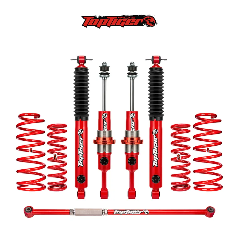 Kit de suspensão de 2 polegadas, para grande parede, absorvedor de choque, de gás de nitrogênio, carregado off-road, 4x4