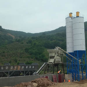 Centrale à béton préfabriqué fixe de 75 mètres cubes, centrale à béton prêt à l'emploi avec <span class=keywords><strong>prix</strong></span> compétitif - Product Image 1