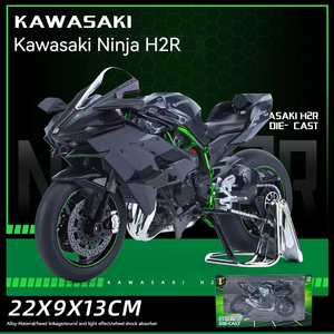 <span class=keywords><strong>รถ</strong></span>มอเตอร์ไซค์ <span class=keywords><strong>H2R</strong></span> คาวาซากิ Ninja 1_9ฉีดน้ำด้านหน้าพวงมาลัยโมเดลโลหะอัลลอยเครื่องประดับประเภท<span class=keywords><strong>รถ</strong></span> - Product Image 4