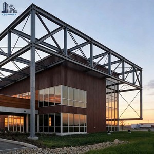 Atelier et Bâtiment d'Usine Préfabriqués au Design Moderne, Entrepôt Métallique en Acier Personnalisable, Conception d'Entrepôt Préfabriqué - Product Image 1