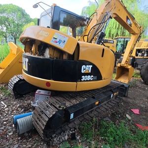 Excavatrice sur chenilles Cat308 d'occasion de 8 tonnes, économe en énergie, disponible immédiatement, solution rentable à vendre - Product Image 1