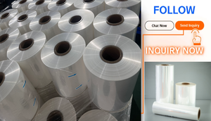 Vernetzte Schrumpf folie Center fold Polyolefin-Schrumpf folie Feuchtigkeit beständige Hochglanz verpackung POF-Folie - Product Image 6