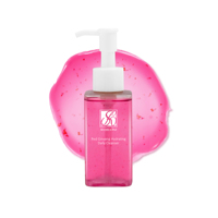 Nettoyant Visage Quotidien en Gel Moussant à l'Extrait de Ginseng Rouge Nettoyant en Profondeur, Hydratant, Purifiant les Pores et Contrôlant le Sébum