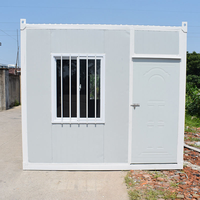 Bâtiment de bureau modulaire en conteneurs d'acier de 20 pieds, assemblage rapide, conception pliable, espace respirant pour hôtels