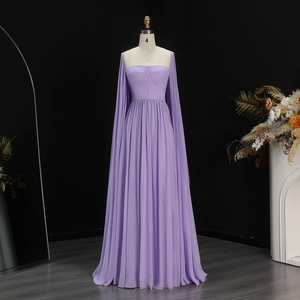 Sharon Said SF076 Elegante Abito da Sera Giallo Limone Stile Dubai <span class=keywords><strong>con</strong></span> Maniche a Mantella, Abito da Sposa per Donna, <span class=keywords><strong>Vestito</strong></span> da Cerimonia, Non Disponibile - Product Image 1