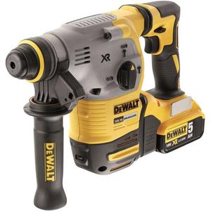 Taladro Percutor Rotatorio Inalámbrico DeWalt de 18V con Batería de 5Ah y 2 Modos de Velocidad - Product Image 1