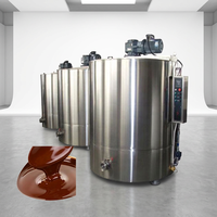 Nouvelle Cuve de Mélange et de Maintien au Chaud Automatique de 500 Litres pour Lait, Sirop de Sucre, Bonbons et Chocolat, Idéale pour la Boulangerie