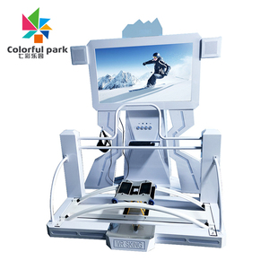 VR barato esquí simulador máquina de juego juegos de arcade VR simulador de carreras - Product Image 6