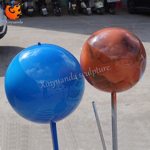 Tùy Chỉnh Phim Hoạt Hình Hành Tinh Cửa Đầu Điêu Khắc Net Sợi Thủy Tinh Màu Đỏ Đấm Đồ Trang Trí Cho Hàng Thủ Công - Product Image 5